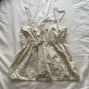 Brandy melville/john galt babydoll top